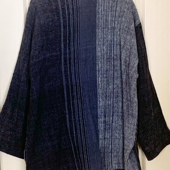 Yasuko Kurisaka Handwoven Cotton Jacket - Picture 2 of 9